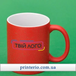 Кружка для сублимации Sublime ХАМЕЛЕОН с вашим лого с блесткакми 330 мл